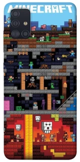 Чохол на Samsung Galaxy A51 Minecraft фото 1 з 1