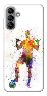 Чохол на Samsung Galaxy A04s Football Player v3 фото 1 з 1