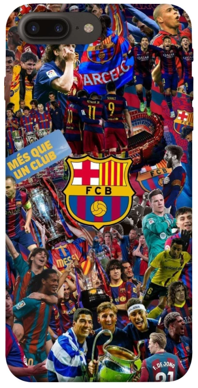 Чохол на Apple iPhone 7 plus / 8 plus FC Barcelona v4 фото 1 з 1