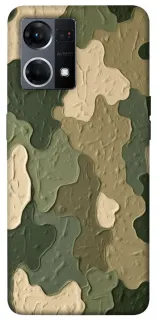 Чехол на Oppo Reno 7 4G Camouflage v26 фото 1 из 1