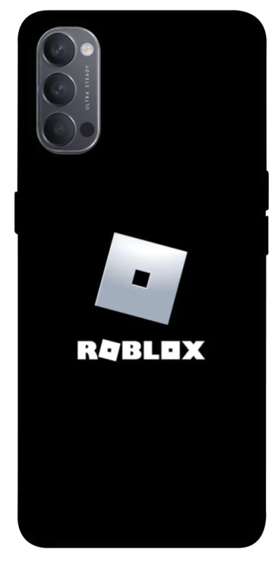 Чохол на Oppo Reno 4 Roblox logo black фото 1 з 1