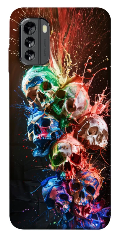 Чохол на Nokia G60 Skulls фото 1 з 1