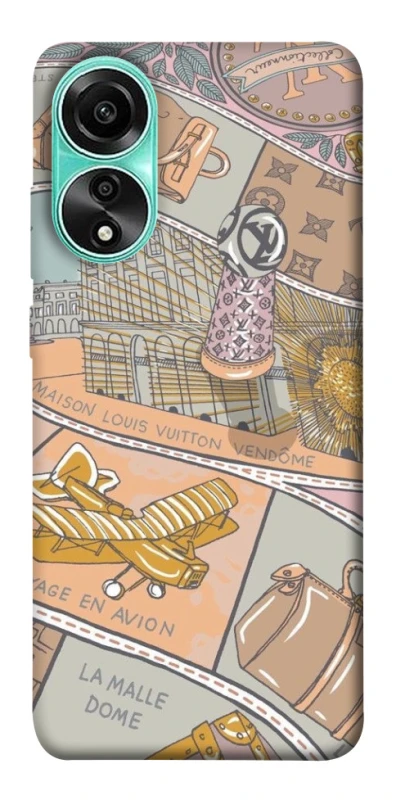 Чехол на Oppo A78 4G Fashion collage ver.2 фото 1 из 1