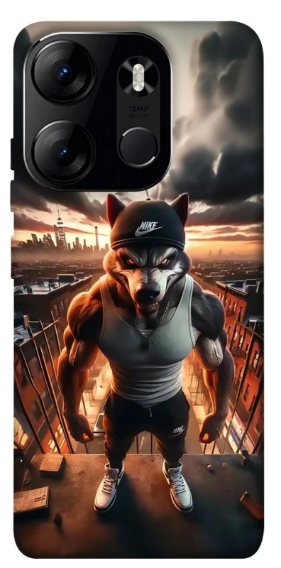 Чохол на Tecno Spark Go 2023 Вовк фото 1 з 1