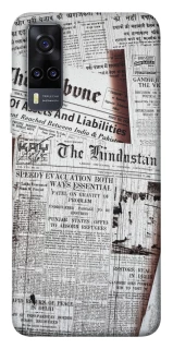 Чехол на Vivo Y31 Газеты фото 1 из 1