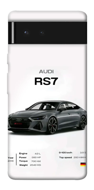 Чохол на Google Pixel 6 Audi RS7 фото 1 з 1