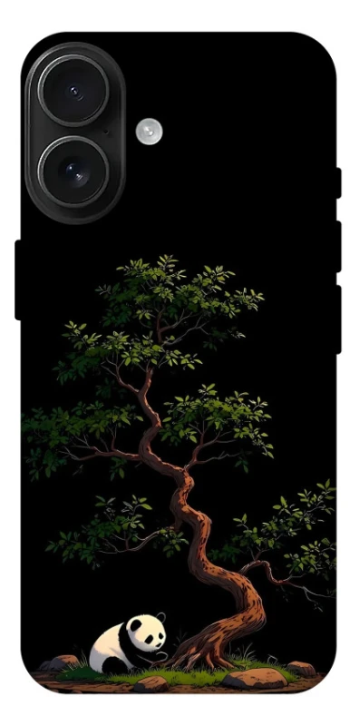 Чехол на Apple iPhone 17 (6.3") Panda and tree фото 1 из 1