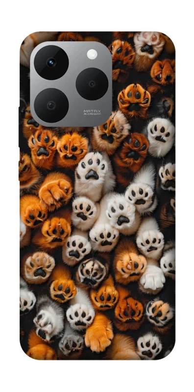 Чехол на Realme 15T Сat paws фото 1 из 1
