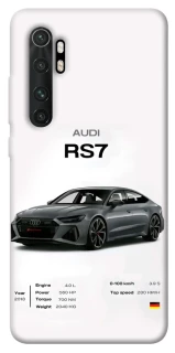 Чохол на Xiaomi Mi Note 10 Lite Audi RS7 фото 1 з 1