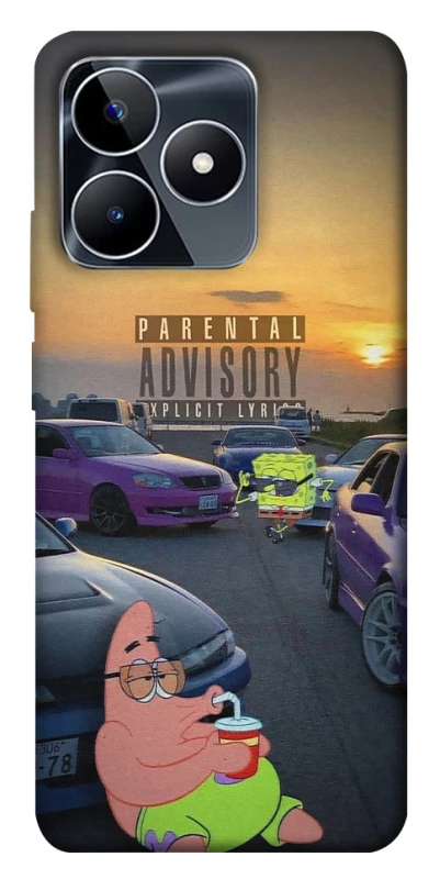 Чохол на Realme C53 Патрік на перегонах фото 1 з 1