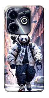 Чохол на Infinix Hot 40i Панда кур'єр фото 1 з 1