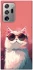Чохол на Samsung Galaxy Note 20 Ultra Сat with glasses фото 1 з 1