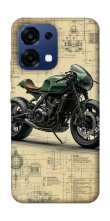 Чехол на Oppo A6 Pro 4G/5G Bike model фото 1 из 2