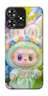 Чехол на ZTE Blade A73 4G Labubu & Flowers ver.2 фото 1 из 1