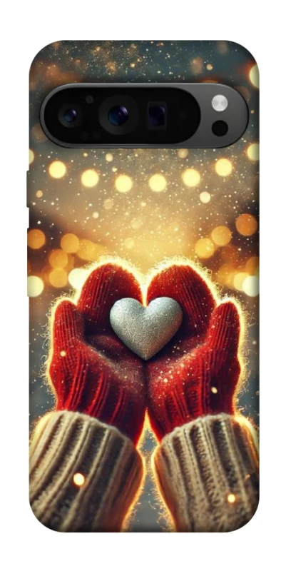 Чехол на Google Pixel 9 Pro Heart in hand фото 1 из 1