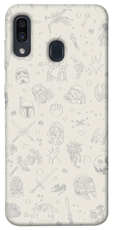 Чохол на Samsung Galaxy A20 / A30 Star Wars background ver.1 фото 1 з 1