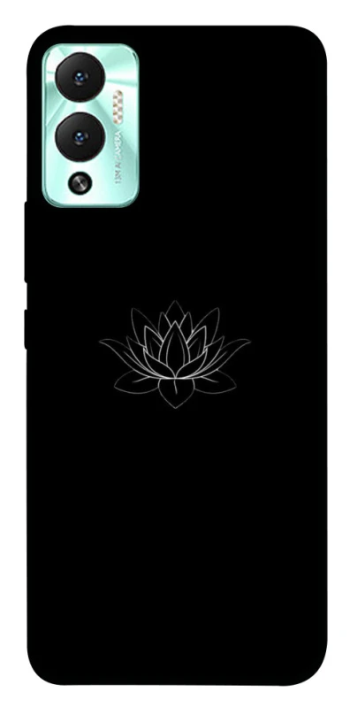 Чохол на Infinix Hot 12 Play Black Lotus фото 1 Чохол на Infinix Hot 12 Play Black Lotus фото 1 з 1