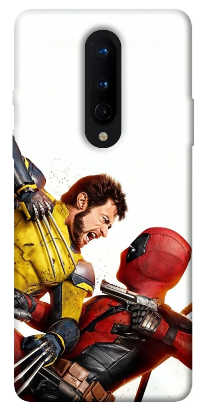 Чехол на OnePlus 8 Deadpool and Wolverine фото 1 из 1