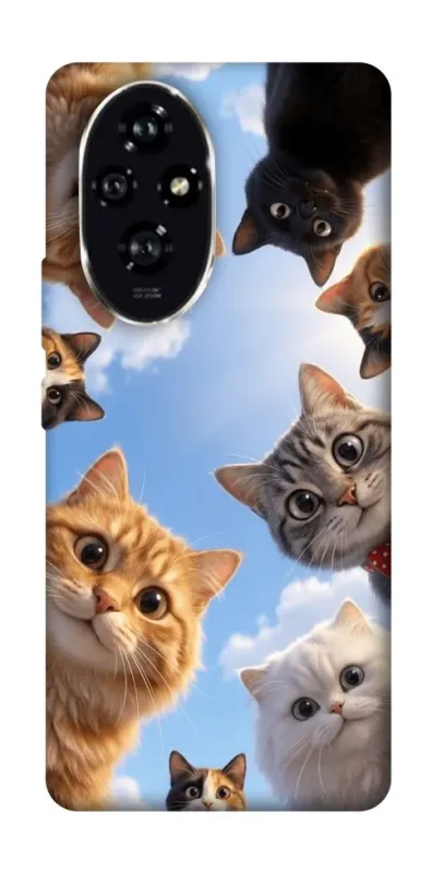 Чехол на Honor 200 Cats фото 1 из 1
