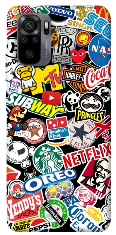 Чохол на Xiaomi Redmi Note 10 / Note 10s brands фото 1 з 1