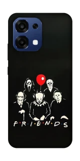 Чохол на Oppo A6 Pro 4G/5G Horror Friends фото 1 з 2