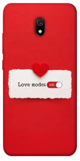 Чохол на Xiaomi Redmi 8a Love Mode ON фото 1 з 1