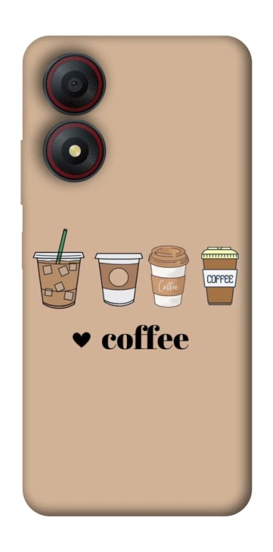 Чохол на ZTE Blade A34 4G Your coffee фото 1 з 1
