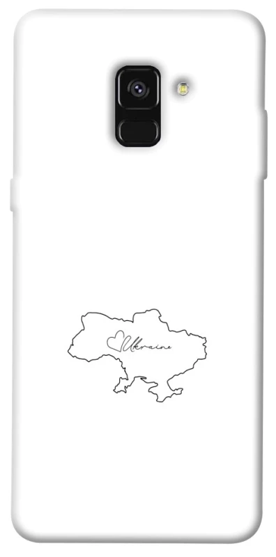 Чохол на Samsung A530 Galaxy A8 (2018) Ukraine map фото 1 з 1