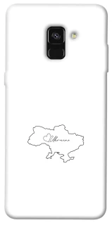 Чохол на Samsung A530 Galaxy A8 (2018) Ukraine map фото 1 з 1