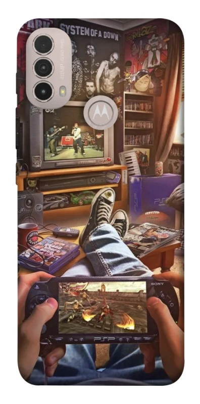 Чехол на Motorola Moto E40 Retro style v4 фото 1 из 1