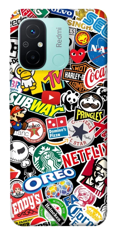 Чохол на Xiaomi Redmi 12C / Poco C55 brands фото 1 з 1