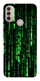 Чехол на Motorola Moto E40 Matrix Code фото 1 Чехол на Motorola Moto E40 Matrix Code фото 1 из 1