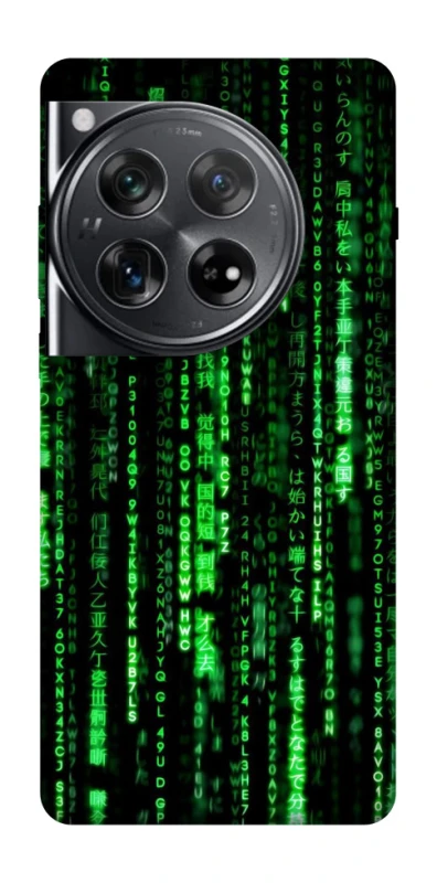 Чохол на OnePlus 12 Matrix Code фото 1 з 1