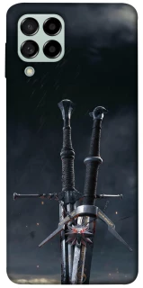 Чехол на Samsung Galaxy M53 5G Мечи Ведьмака фото 1 из 1