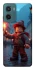 Чохол на Motorola Moto G06 Roblox Fire Logo Blue Flames фото 1 з 1