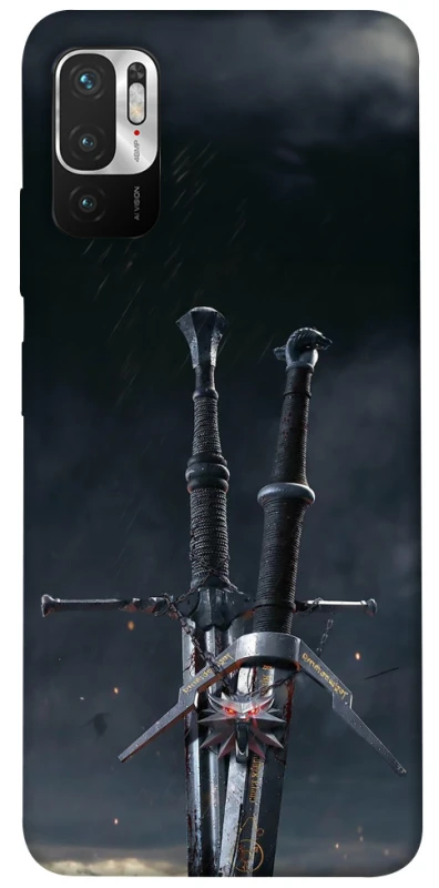 Чохол на Xiaomi Poco M3 Pro 4G / 5G Мечі Ведьмака фото 1 з 1