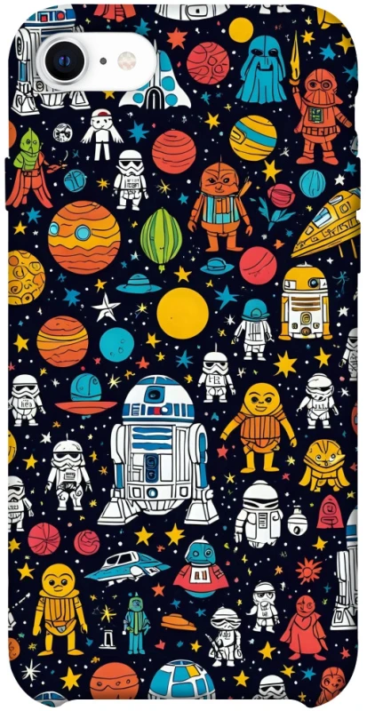 Чохол на Apple iPhone SE (2020) Star Wars background ver.2 фото 1 з 1