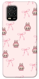 Чохол на Xiaomi Mi 10 Lite Pink bows and Labubus фото 1 з 1