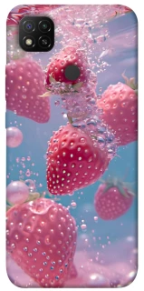 Чохол на Xiaomi Redmi 9C Полуниця в воді фото 1 з 1