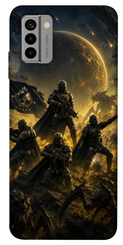 Чохол на Nokia G22 HELLDIVERS ver.2 фото 1 з 1