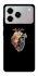 Чохол на ZTE Blade A76 Heart with flowers фото 1 з 1