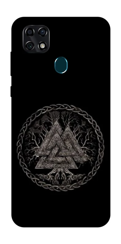 Чехол на ZTE Blade 20 Smart Валькнут v3 фото 1 из 1