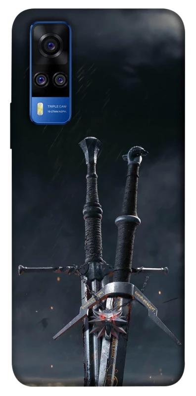 Чохол на Vivo Y51a Мечі Ведьмака фото 1 з 1