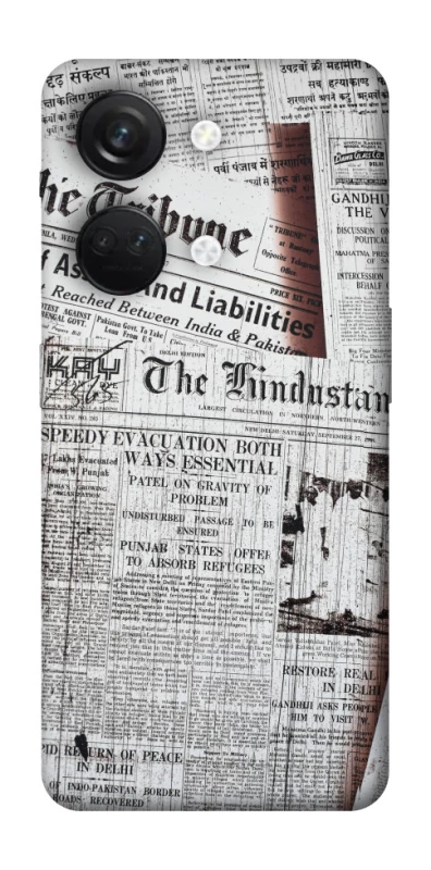 Чохол на OnePlus Nord 3 Газети фото 1 з 1