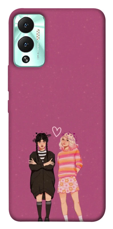 Чохол на Infinix Hot 12 Play Raven & Rainbow Wednesday фото 1 з 1