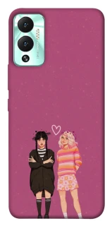 Чохол на Infinix Hot 12 Play Raven & Rainbow Wednesday фото 1 з 1