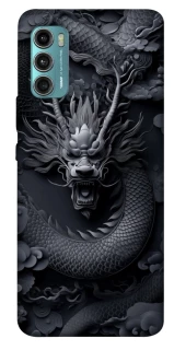 Чехол на Motorola Moto G60 black dragon фото 1 из 1