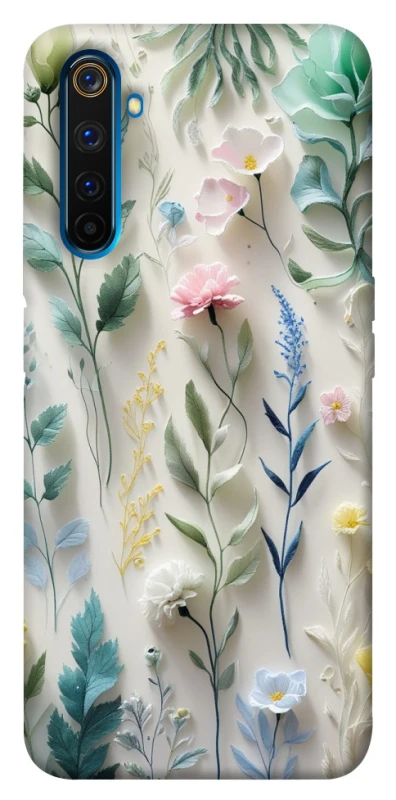 Чохол на Realme 6 Pro Floral design ver.3 фото 1 з 1