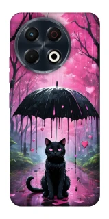 Чехол на TECNO Spark 30 Pro (KL7) Black cat фото 1 из 1