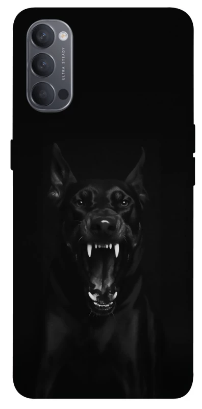Чохол на Oppo Reno 4 Доберман фото 1 з 1